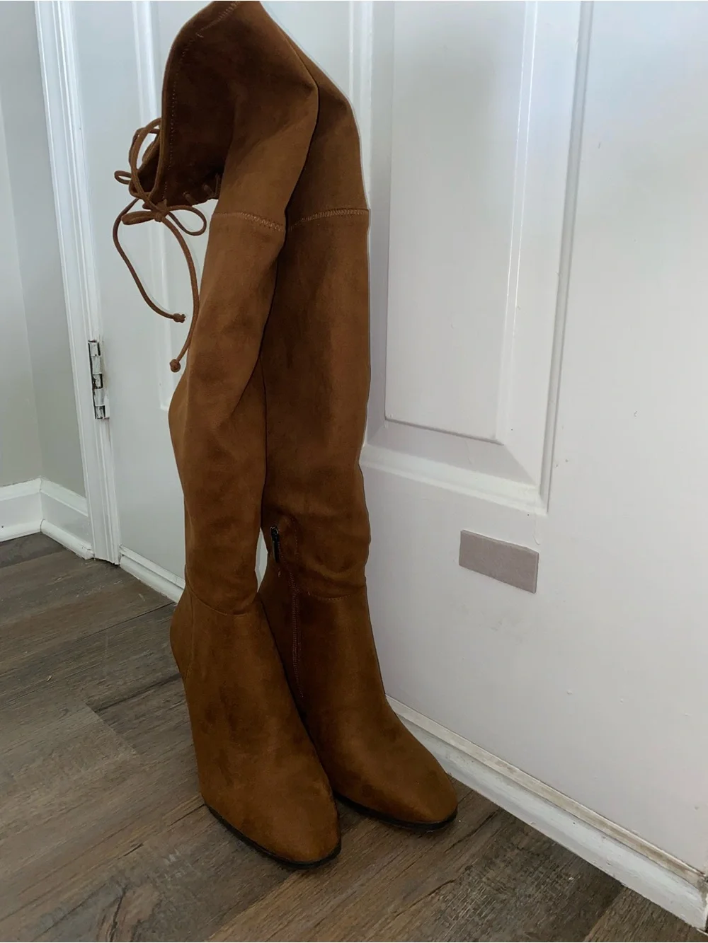 Vince Camuto Tapley Over-the-Knee Suede Boots - Brown